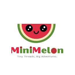 MINIMELON TINY THREADS, BIG ADVENTURES. logo