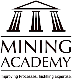 MINING ACADEMY IMPROVING PROCESSES. INSTILLING EXPERTISE.