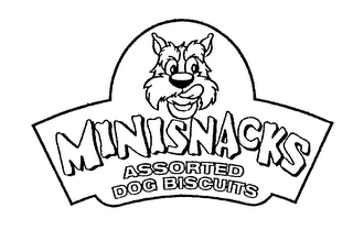 MINISNACKS ASSORTED DOG BISCUITS logo