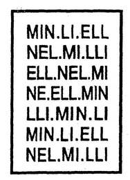 MIN.LI.ELL NEL.MI.LLI ELL.NEL.MI logo