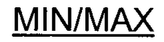 MIN/MAX logo