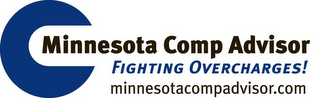 MINNESOTA COMP ADVISOR FIGHTING OVERCHARGES! MINNESOTACOMPADVISOR.COM logo