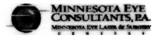 MINNESOTA EYE CONSULTANTS, P.A. MINNESOTA EYE LASER AND SURGERY CENTERS logo