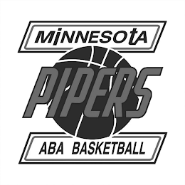 MINNESOTA PIPERS ABA BASKETBALL logo