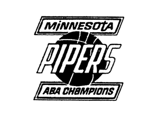 MINNESOTA PIPERS ABA CHAMPIONS logo