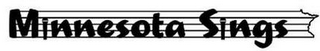 MINNESOTA SINGS logo