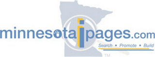 MINNESOTAIPAGES.COM, SEARCH · PROMOTE · BUILD logo