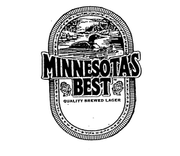 MINNESOTA'S BEST QUALITY BREWED LAGER logo