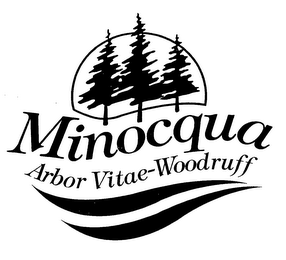 MINOCQUA ARBOR VITAE-WOODRUFF logo