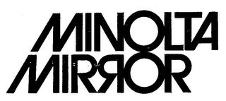 MINOLTA MIRROR logo