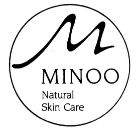 MINOO NATURAL SKIN CARE M logo