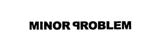 MINOR PROBLEM logo