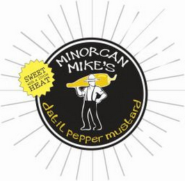 MINORCAN MIKE'S DATIL PEPPER MUSTARD SWEET WITH A LITTLE HEAT logo
