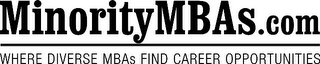 MINORITYMBAS.COM WHERE DIVERSE MBAS FIND CAREER OPPORTUNITIES logo
