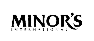 MINOR'S INTERNATIONAL