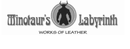 MINOTAUR'S LABYRINTH WORKS OF LEATHER logo