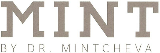 MINT BY DR. MINTCHEVA logo
