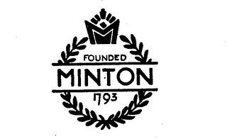 MINTON FOUNDED 1793