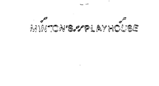 MINTON'S PLAYHOUSE logo