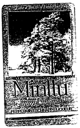 MINTTU FROM FINLAND PEPPERMINT SCHNAPPS LIQUER LIKE A BREATH OF FRESH AIR logo