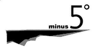 MINUS 5° logo