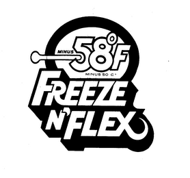 MINUS 58 F, FREEZE N' FLEX logo