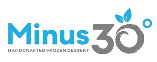 MINUS30º HANDCRAFTED FROZEN DESSERT logo