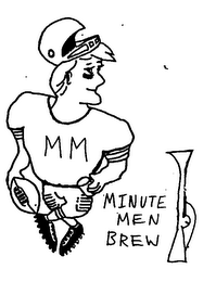 MINUTE MEN BREW MM logo