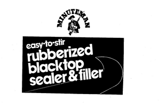 MINUTEMAN EASY-TO-STIR RUBBERIZED BLACKTOP SEALER & FILLER logo