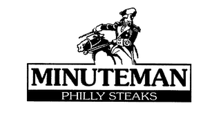 MINUTEMAN PHILLY STEAKS logo