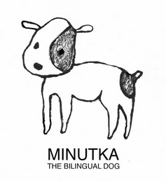 MINUTKA THE BILINGUAL DOG logo