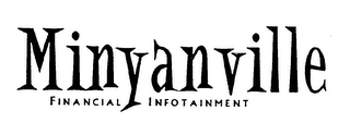 MINYANVILLE FINANCIAL INFOTAINMENT logo