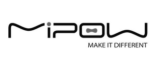MIPOW MAKE IT DIFFERENT logo