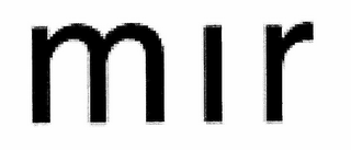 MIR logo