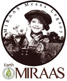 MIRAAS MEANS LEGACY EARTH MIRAAS logo