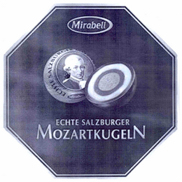 MIRABELL ECHTE SALZBURGER MOZARTKUGELN MIRABELL ECHTE SALZBURGER logo