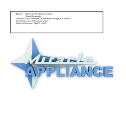MIRACLE APPLIANCE logo