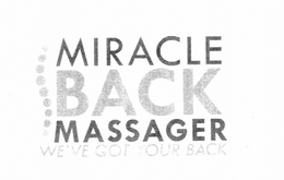 MIRACLE BACK MASSAGER WE'VE GOT YOUR BACK logo