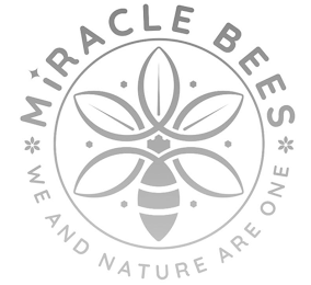 MIRACLE BEES WE AND NATURE ARE ONE logo
