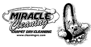 MIRACLE CLEANING CARPET DRY-CLEANING WWW.CLEANINGNC.COM logo