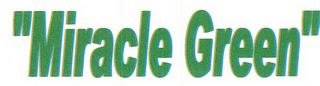 "MIRACLE GREEN" logo