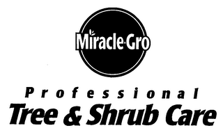MIRACLE-GRO PROFESSIONAL TREE & SHRUB CARE logo