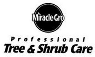 MIRACLE-GRO PROFESSIONAL TREE & SHRUB CARE logo
