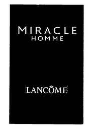 MIRACLE HOMME LANCOME logo