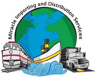 MIRACLE IMPORTING AND DISTRIBUTION SERVICES logo