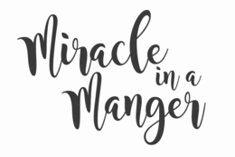 MIRACLE IN A MANGER logo