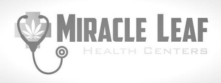 MIRACLE LEAF HEALTH CENTERS logo