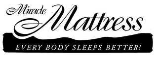 MIRACLE MATTRESS EVERY BODY SLEEPS BETTER! logo