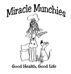 MIRACLE MUNCHIES GOOD HEALTH, GOOD LIFE logo