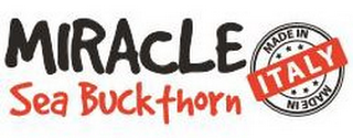 MIRACLE SEA BUCKTHORN MADE IN ITALY logo